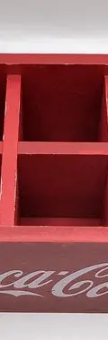 Cajón De Madera Coca Cola Para Botellas D Vidrio Vintage 6pz — Coleccionables vintage (foto 3)