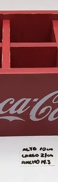 Cajón De Madera Coca Cola Para Botellas D Vidrio Vintage 6pz — Coleccionables vintage (foto 10)