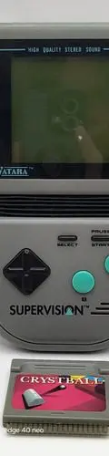 Consola Watara Supervision + 1 Juego Original Con Detalle Gris — Gaming vintage, años 90s