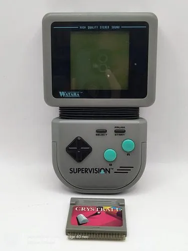 Consola Watara Supervision + 1 Juego Original Con Detalle Gris