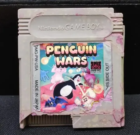 Penguin Wars Juego Para Game Boy Gbc Año 1989 Original