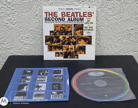 Cd The Beatles - Second Álbum Capitol Records Emi Inglaterra Edición Limitada