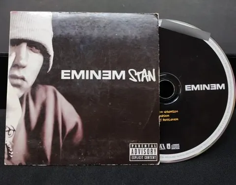Cd Eminem - Stan - Single 2000 Aftermath Entertainment Usa Estándar