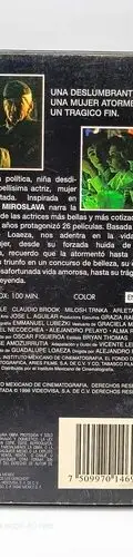 Miroslava 1996 Película Vhs Cine En México Videovisa Originl — Video vintage, años 90s (foto 3)