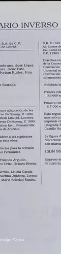 Diccionario Inverso Ilustrado Reader's Digest México 1992 — Coleccionables vintage, años 90s (foto 5)