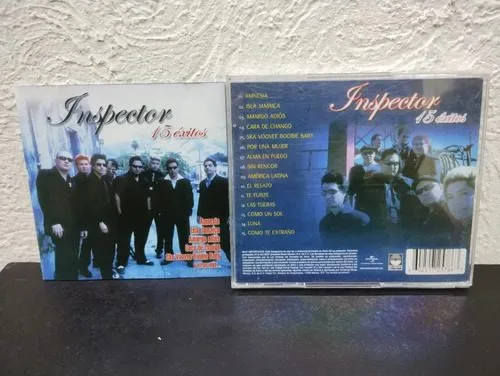 Cd Inspector - 15 Éxitos Solo Caja Y Portada Original  Estándar — Audio vintage