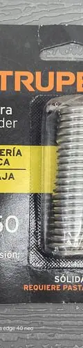 Soldadura Sólida 50/50 Para Tubería Hidráulica 70g — vintage México (foto 3)