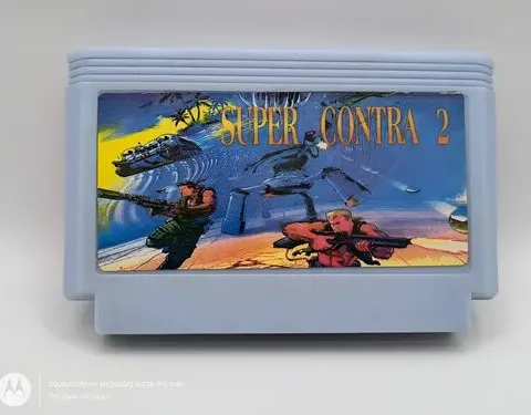 Cartucho Super Contra 2 Para Family Famicom No Sirve Reparar
