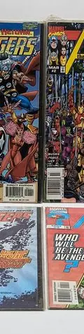 Cómics Héroes Return The Avengers Cap.1-4 Inglés 1998 Marvel — Coleccionables vintage, años 90s