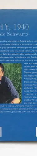 Libro Vichy 1940 Fernando Schwartz Premio Primavera 2006