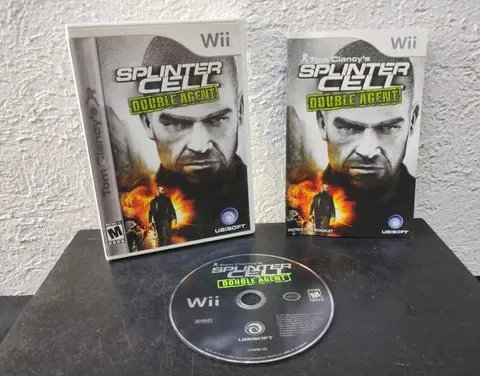 Splinter Cell Double Agent Nintendo Wii Completo Original