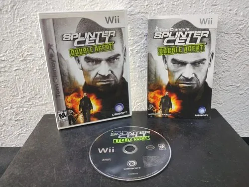 Splinter Cell Double Agent Nintendo Wii Completo Original — Gaming vintage, años NOW