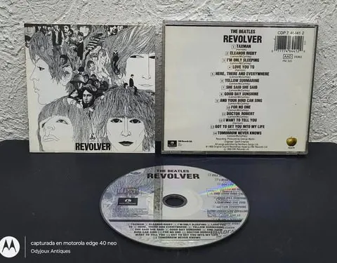 Cd The Beatles - Revolver Emi Records Parlophone 1966 Estándar