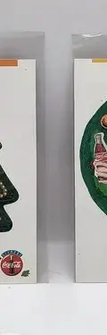 Decorines Coca Cola Colección Esferas Cartón Lote 8pz 90's — Coleccionables vintage, años 90s (foto 5)