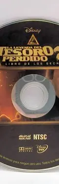 Dvd La Leyenda Del Tesoro Perdido 2 Disney Solo Disco Orig — Video vintage, años NOW