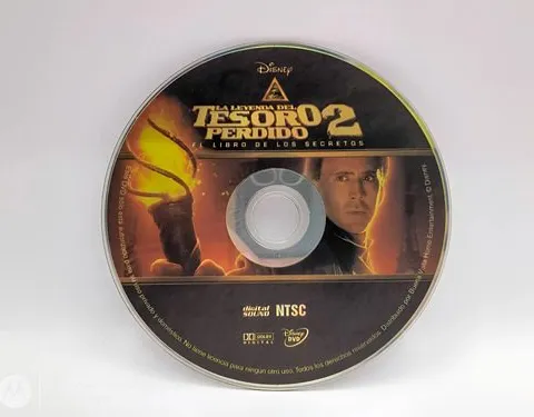Dvd La Leyenda Del Tesoro Perdido 2 Disney Solo Disco Orig