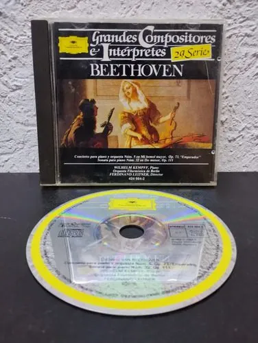 Cd Grandes Compositores E Interpretes Beethoven 2da Serie  Estándar