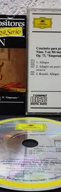 Cd Grandes Compositores E Interpretes Beethoven 2da Serie  Estándar — Audio vintage, años 90s (foto 5)