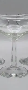 Set 5 Copas Tipo Coupé Cristal Antiguas Sidra/champagne 70's Transparente — Decoración vintage, años 70s (foto 2)