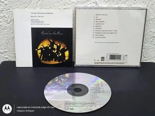 Cd The Paul Mccartney Collection - Band On The Run Emi 1993 Estándar — Audio vintage, años 90s