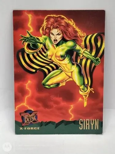 Tarjeta Fleer Ultra X-force #118 Siryn Marvel Comics 1995