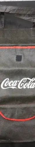 Bolsa Mágica Ecologica Coca Cola Tipo Cartera Original  Negro Y Rojo Logo Coca Cola — Coleccionables vintage (foto 5)