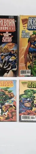 Comics Heroes Reborn The Return Marvel 1-4 Comp. En Inglés — Coleccionables vintage, años 90s (foto 2)