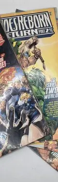 Comics Heroes Reborn The Return Marvel 1-4 Comp. En Inglés — Coleccionables vintage, años 90s