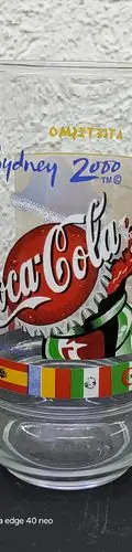 Vaso Coca Cola Olimpiadas Sydney 2000 Atletismo De Colección Transparente — Coleccionables vintage, años NOW (foto 2)