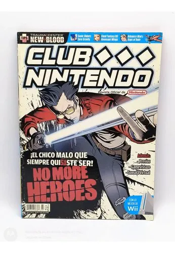 Revista Club Nintendo Año 17 #3 No More Heroes Marzo Año2008
