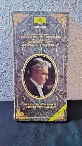 Filarmónica De Berlín Herbert Von Karajan Duo Cassettes Caja — Audio vintage, años 80s