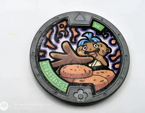 Medalla De Grubsnitch Yo-kai Para Reloj Juguete Anime Hasbro Gris Oscuro