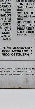 Disco Lp La Única Sonora Maracaibo Encadenados Melody 1978 Estándar — Audio vintage, años 70s (foto 4)