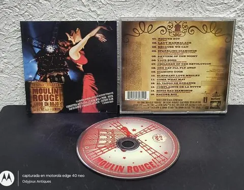 Cd Moulin Rouge Soundtrack David Bowie Universal Music 2001