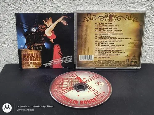 Cd Moulin Rouge Soundtrack David Bowie Universal Music 2001 — Audio vintage, años NOW