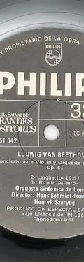 Disco Lp Los Grandes Compositores Salvat L. Van Beethoven #3 Edición Limitada — Audio vintage, años 70s (foto 7)