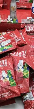 Mini Botellitas Mundialistas Coca Cola 2018 Caja Con 28pzas — Coleccionables vintage, años NOW (foto 2)