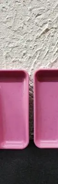 Bandeja Jabonera Tupperware Vintage Soporte Para Fregar Rosa Rosa — Decoración vintage (foto 2)