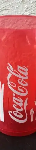 Vaso Promocional Coca Cola Manos Corazones Amor Rojo Retro — Coleccionables vintage, años 90s (foto 2)