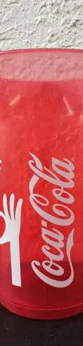 Vaso Promocional Coca Cola Manos Corazones Amor Rojo Retro — Coleccionables vintage, años 90s (foto 4)
