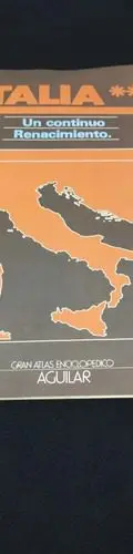 Italia Un Continuo Renacimiento Gran Atlas Enciclopédico #8 — Coleccionables vintage, años 70s (foto 3)