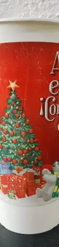 Vaso Coca Cola Navideño Oso Y Árbol Ayudar Está En Ti 2009 — Coleccionables vintage, años NOW (foto 3)