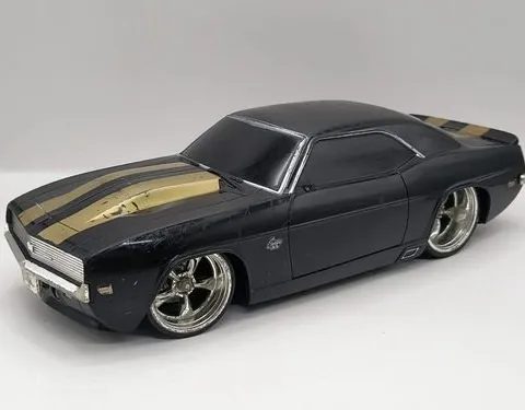 Carro A Escala Jada (90210) Mod 1969 Chevy Camaro Negro 1/24 Negro