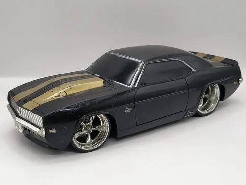 Carro A Escala Jada (90210) Mod 1969 Chevy Camaro Negro 1/24 Negro