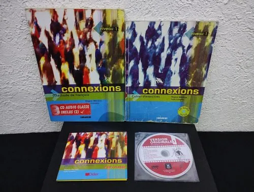 Connexions - Niveau 1  Edit. Didier Set Completo Cd Y Dvd — Video vintage, años NOW