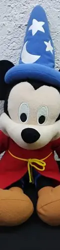 Peluche Mickey Mouse Mago Disney Fantasia Just Play Original Azul Con Rojo — Coleccionables vintage, años NOW