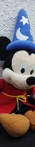 Peluche Mickey Mouse Mago Disney Fantasia Just Play Original Azul Con Rojo — Coleccionables vintage, años NOW (foto 2)