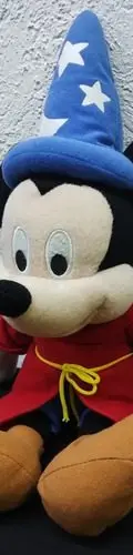 Peluche Mickey Mouse Mago Disney Fantasia Just Play Original Azul Con Rojo — Coleccionables vintage, años NOW (foto 3)