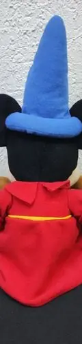 Peluche Mickey Mouse Mago Disney Fantasia Just Play Original Azul Con Rojo — Coleccionables vintage, años NOW (foto 6)