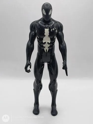 Figura Spider-man Black Suit 2014 Marvel Titan Hero Series — Coleccionables vintage, años NOW